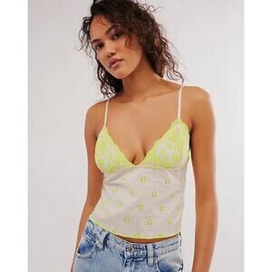 Free People catch the light eyelet tank - size large